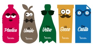 sticker-divertenti-raccolta-differenziata